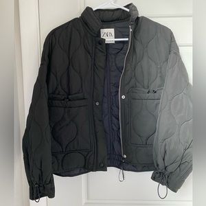 ZARA lightweight puffer jacket
